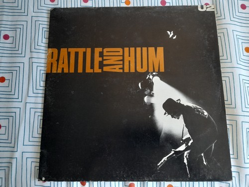 Rattle and hum vinyl record - rattle,