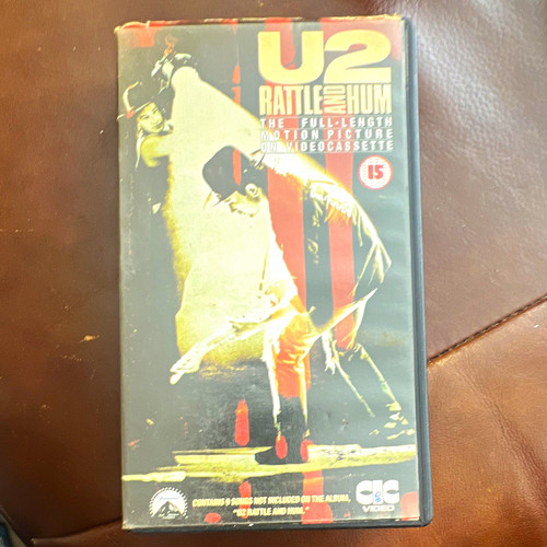 Rattle and hum vhs - hum, pal