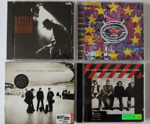Cds rattle and hum - 4x,